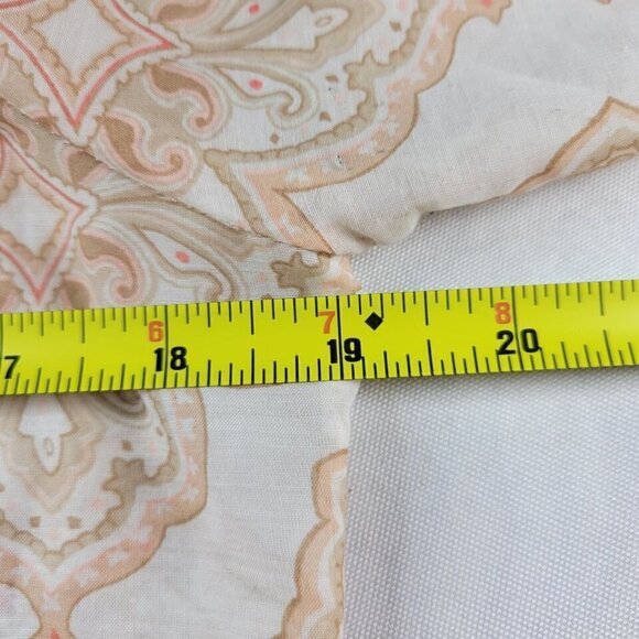 WHBM Blouse Women Size 6 Roll Tab Sleeves Pullover Shirttail Hem Lightweight - Picture 5 of 10